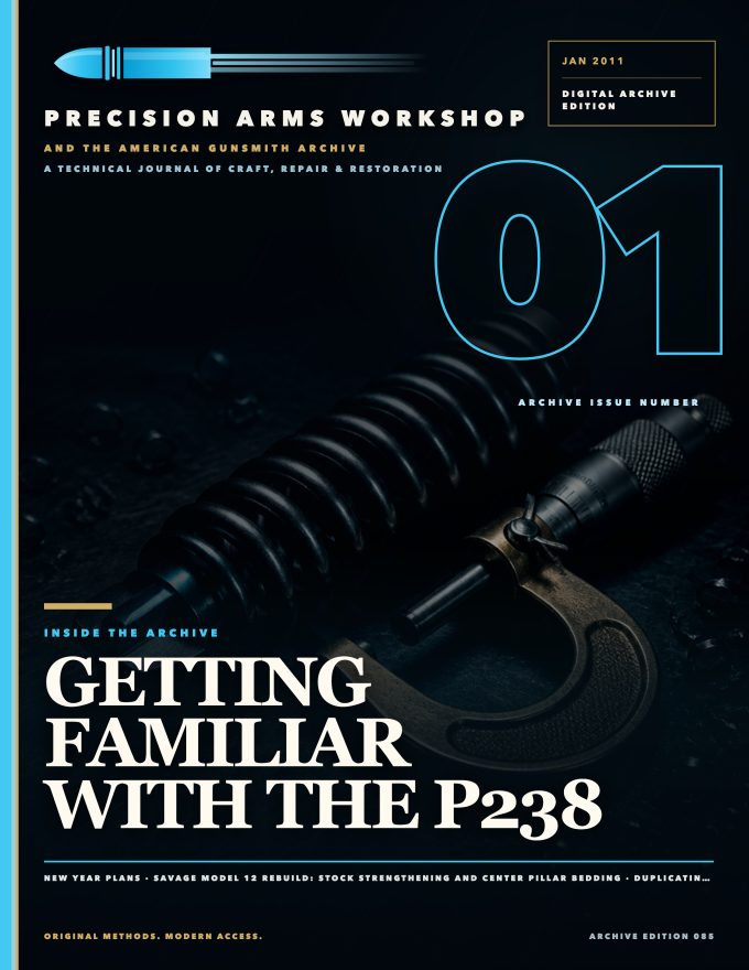 January 2011 cover — Gunsmith Magazine, The American Gunsmith Archive