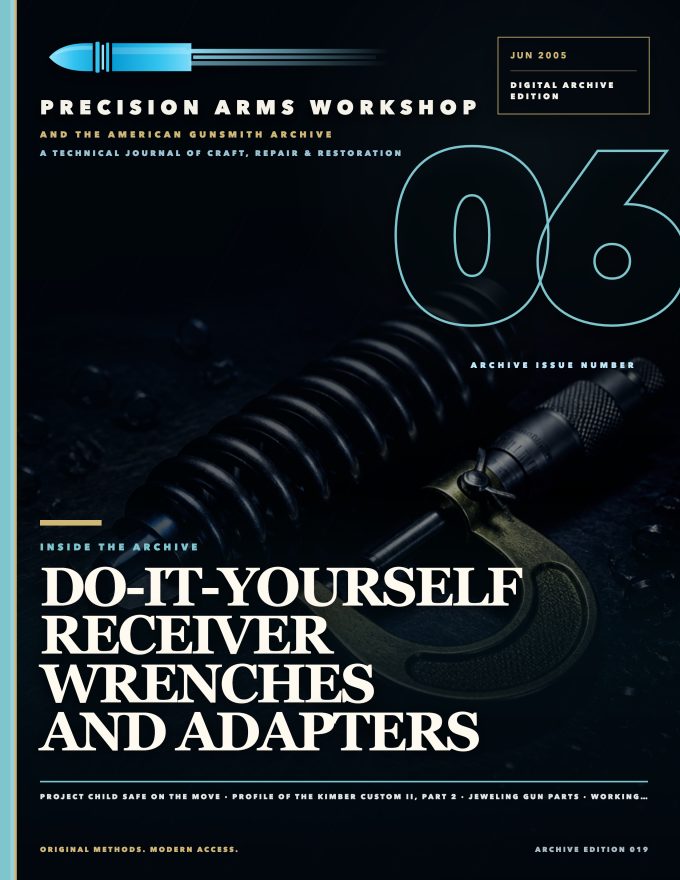 June 2005 cover — Gunsmith Magazine, The American Gunsmith Archive