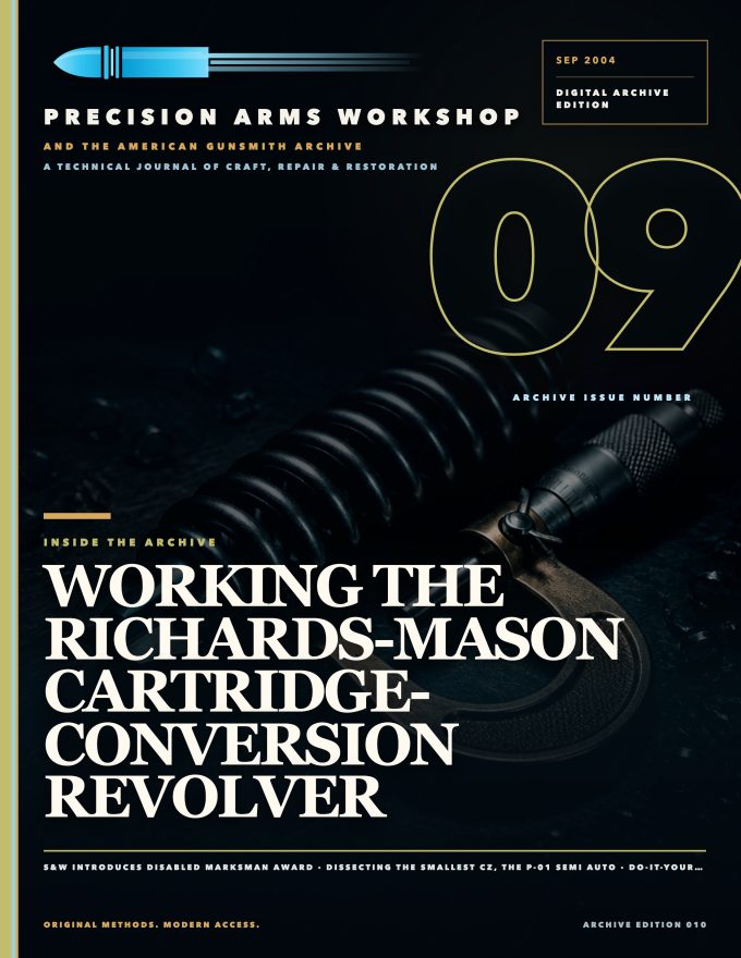 September 2004 cover — Gunsmith Magazine, The American Gunsmith Archive
