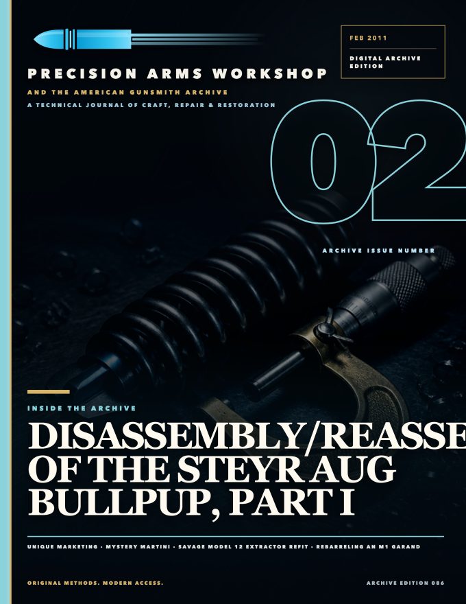 February 2011 cover — Gunsmith Magazine, The American Gunsmith Archive