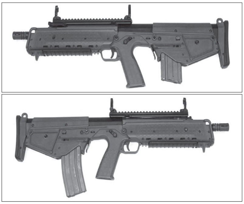 Archive image from page 3 of The Kel-Tec RDB Lightweight, compact, and innovative, Kel-Tec brings another entry to the bullpup firearm market, offering true ambidextrous handling.