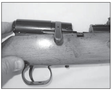 Archive image from page 3 of The Beretta Olimpia, Part Two Disassembly, parts breakdown, and schematic of Beretta’s “semi-auto bolt action” rifle and carbine.