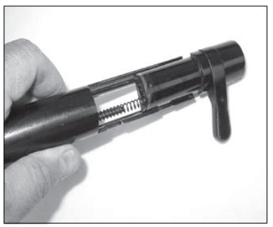 Archive image from page 3 of The Beretta Olimpia, Part Two Disassembly, parts breakdown, and schematic of Beretta’s “semi-auto bolt action” rifle and carbine.