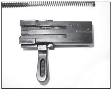 Archive image from page 4 of The Beretta Olimpia, Part Two Disassembly, parts breakdown, and schematic of Beretta’s “semi-auto bolt action” rifle and carbine.