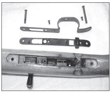 Archive image from page 4 of The Beretta Olimpia, Part Two Disassembly, parts breakdown, and schematic of Beretta’s “semi-auto bolt action” rifle and carbine.