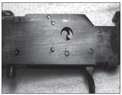 Archive image from page 5 of The Beretta Olimpia, Part Two Disassembly, parts breakdown, and schematic of Beretta’s “semi-auto bolt action” rifle and carbine.