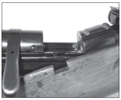 Archive image from page 6 of The Beretta Olimpia, Part Two Disassembly, parts breakdown, and schematic of Beretta’s “semi-auto bolt action” rifle and carbine.