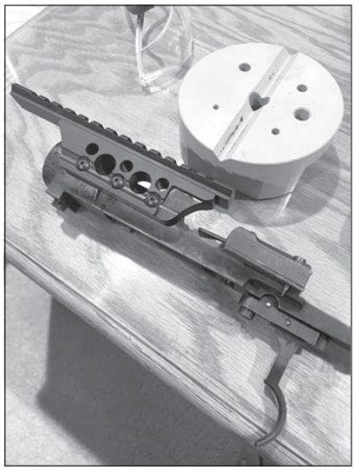 Archive image from page 10 of The 45 Mauser Mystery Addressing the issues I found when using an adapter to convert a Mauser 98 to 45 ACP.